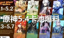 原神卡池3.5最新爆料,神秘新角色登场，元素组合再创新高